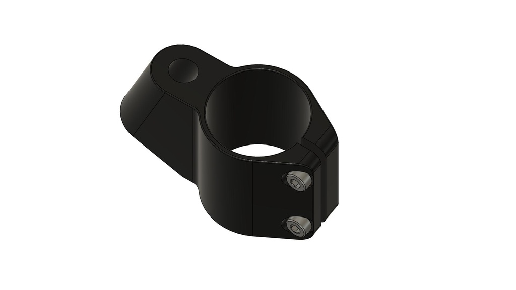 EFT TANK-LEG MOUNT BLACK ALUMINUM