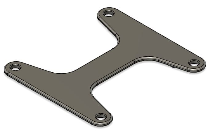 PIXHAWK 6C DAMPING LOWER PART V2.0.0.0