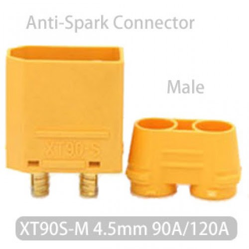 CONNECTOR XT90S-M AMASS