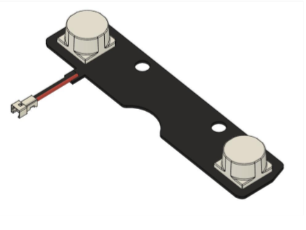 HGR LED FRONT PANEL BOARD WITH HARNESS V1.0.0.0