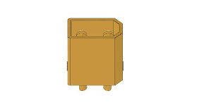 CONNECTOR XT30U-M AMASS